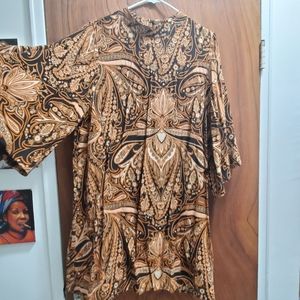 Paisley Print Dolman Sleeve H&M dress